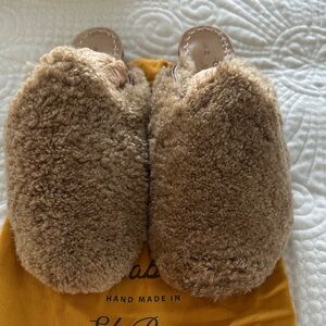 Sabah Real Shearling Mules